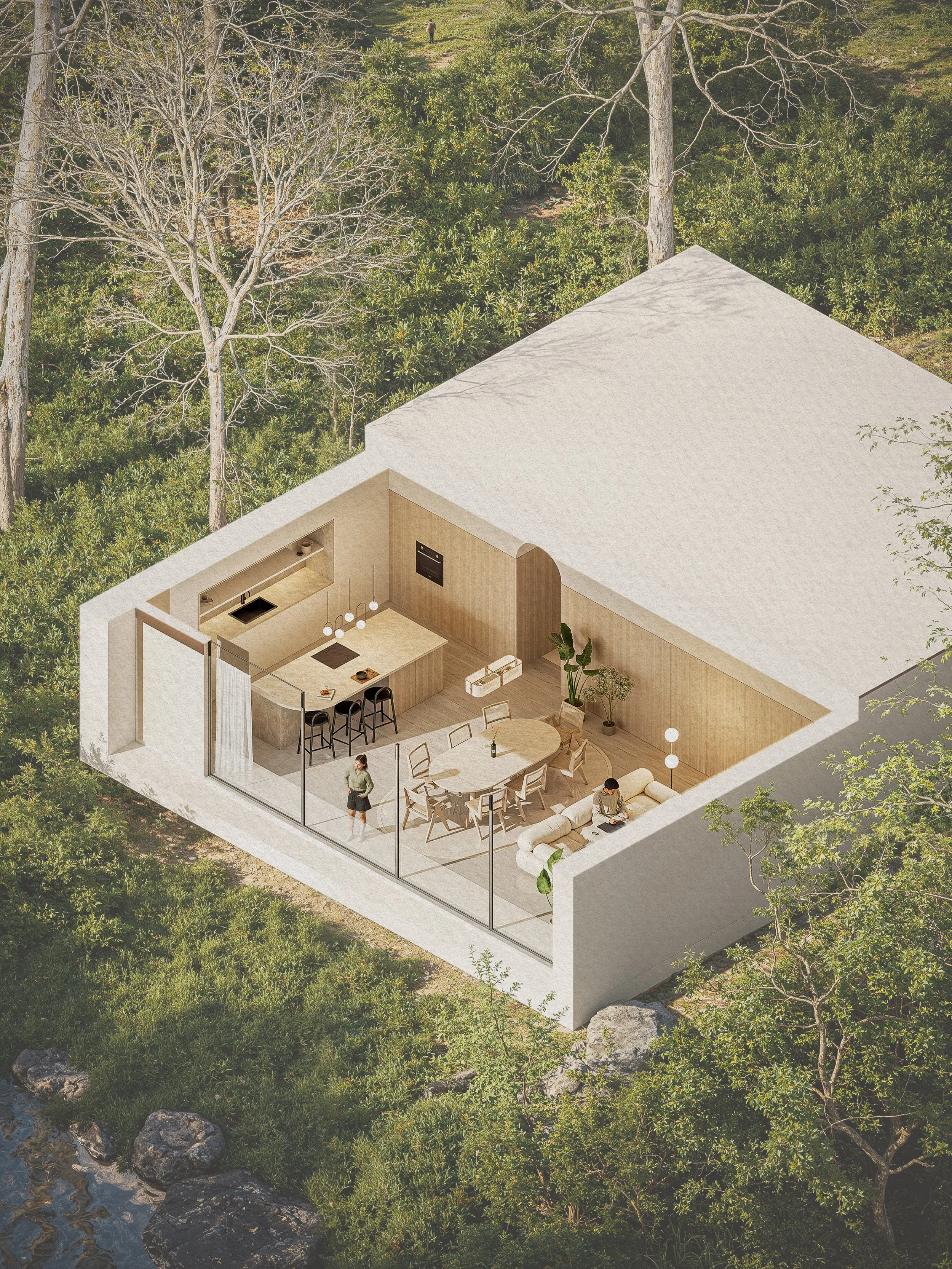 Layering Images Creates a Narrative