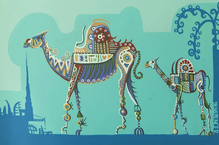 Title:Follow the Leader Size:90 x60cm Code:C049060OP