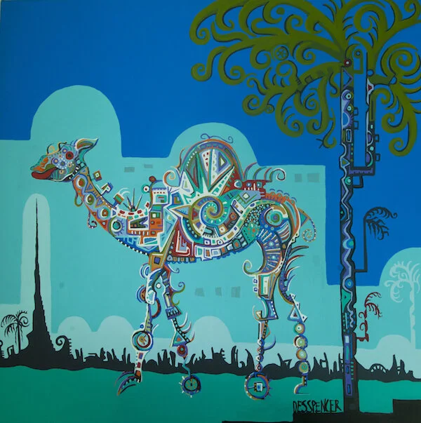 Title:Giant Steps Size:120 x 120cm Code:C06120120OP
