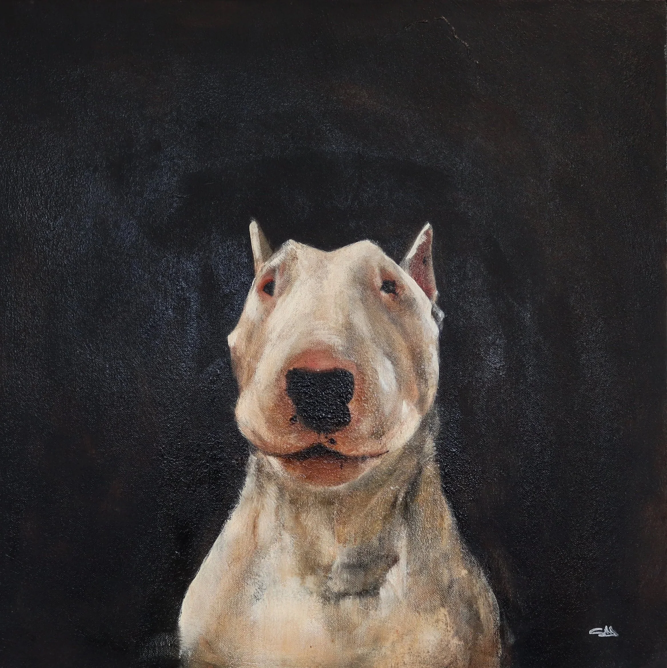 
Headshot 20"x20" Oil on Canvas.