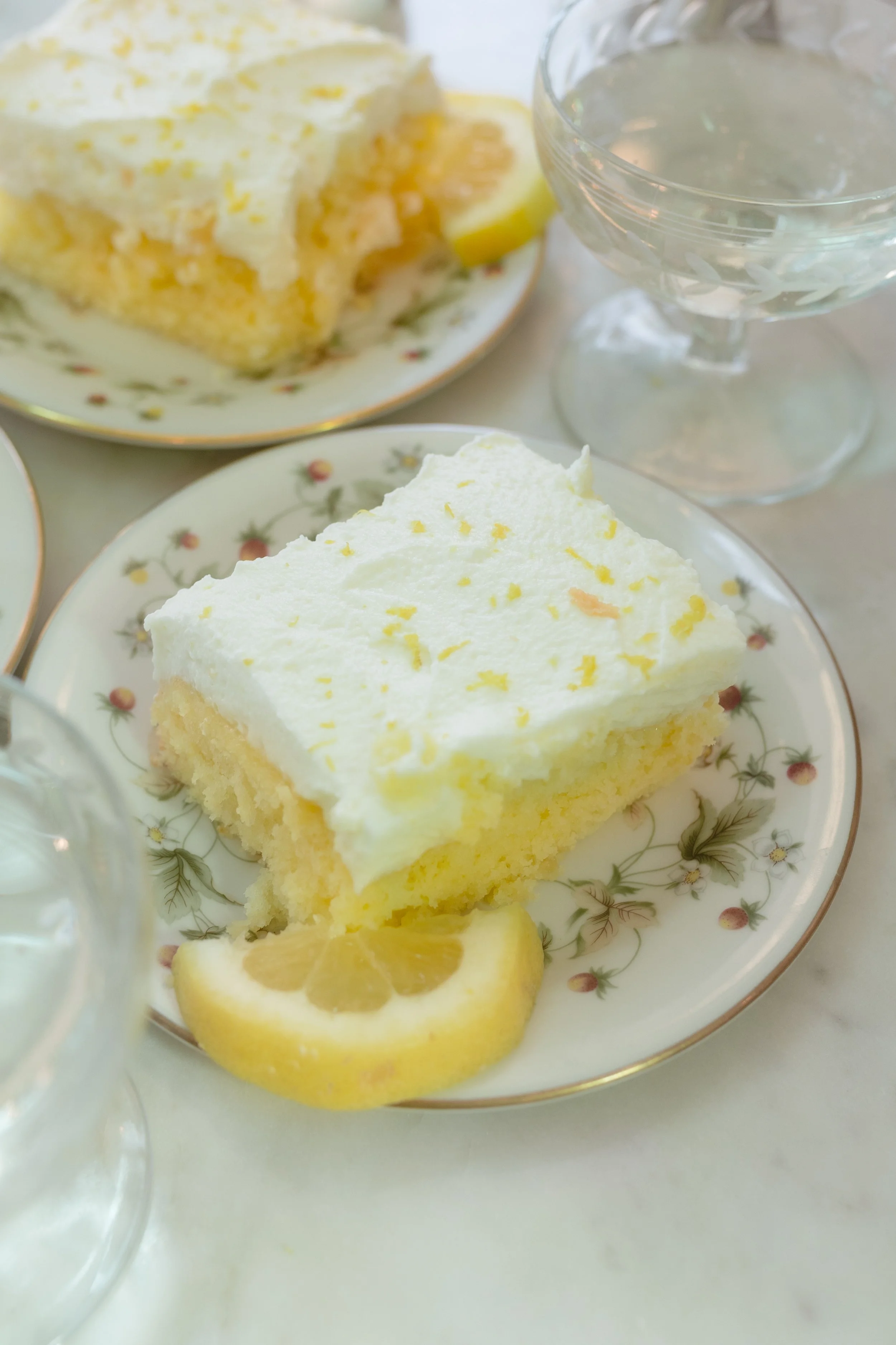Lemon Slab Cake
