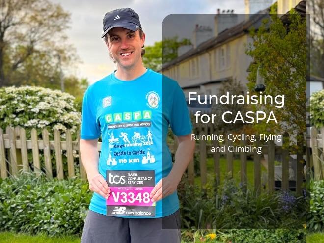 💚 https://www.justgiving.com/page/ourtechniciancaspa 💚

Throughout 2024, I shall be taking part in various events to raise money for CASPA. 

CASPA is a unique, rapidly growing charity founded in 2002, based in Bromley, providing support to autisti