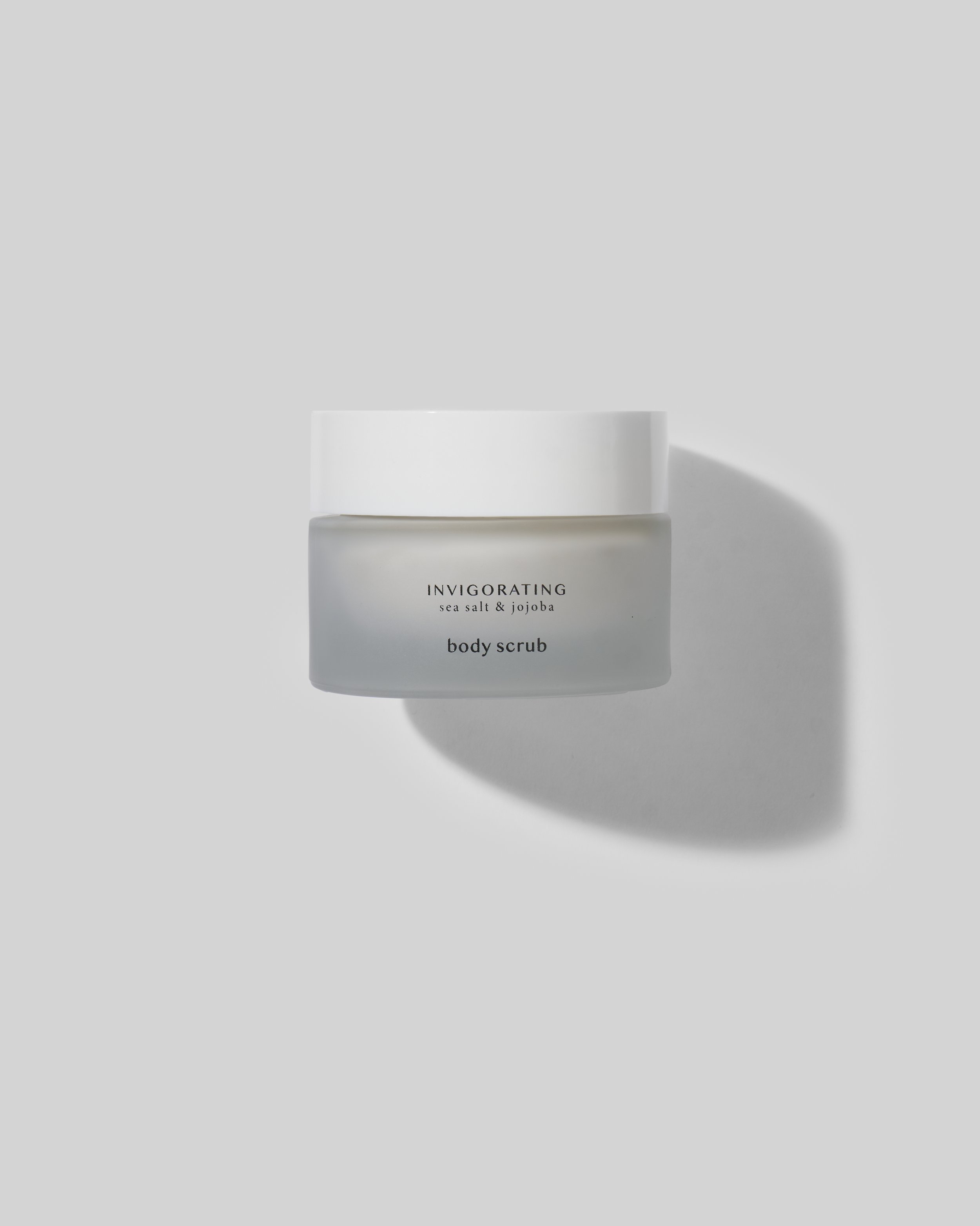 INVIGORATING sea salt & jojoba body scrub