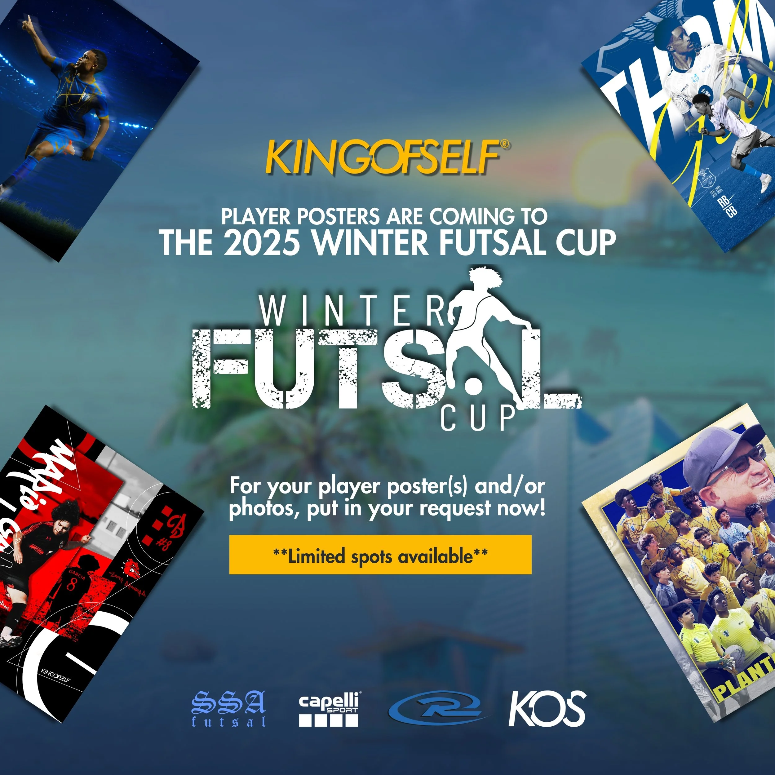 Winter Futsal Cup '25 Posters