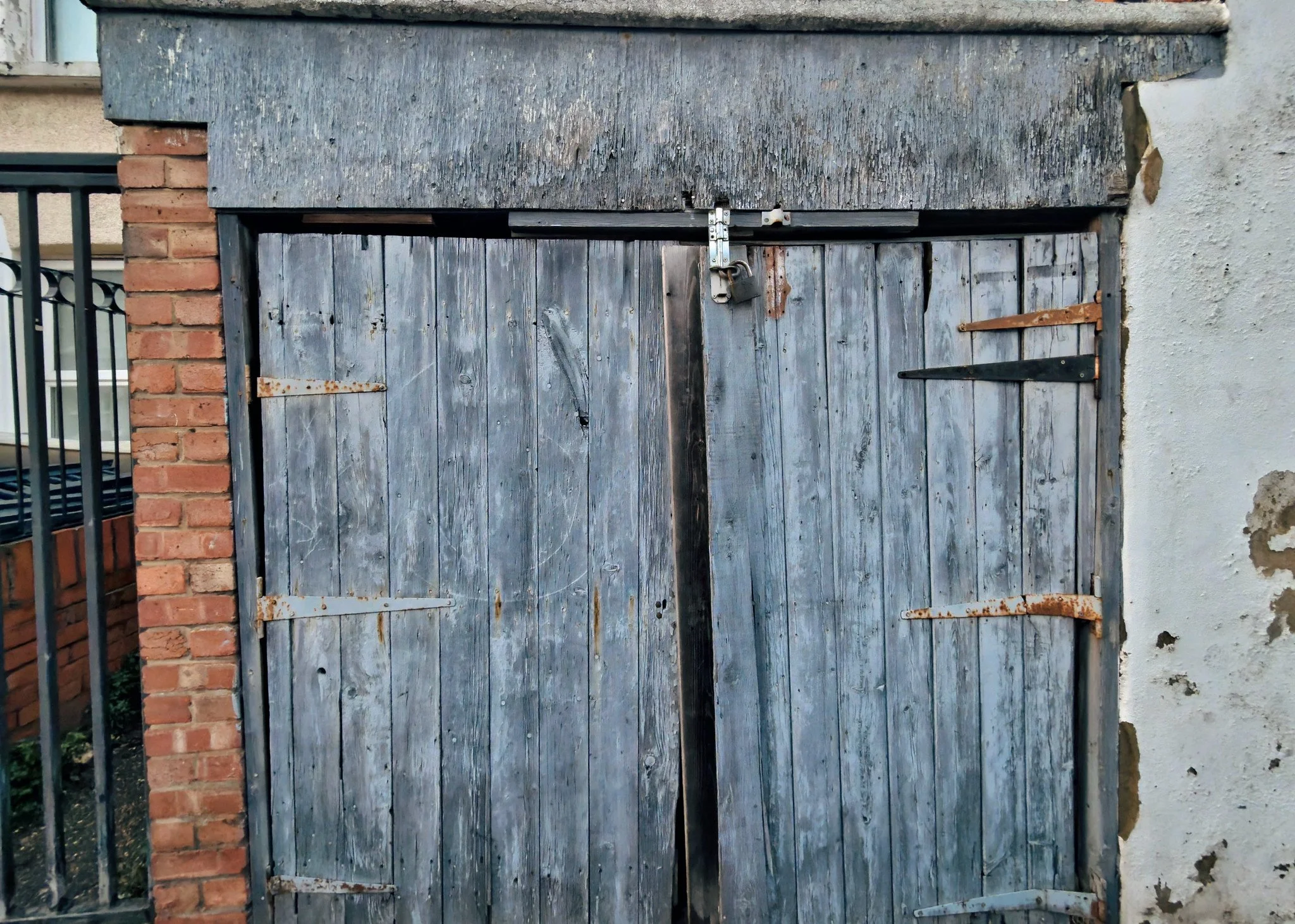 Old garage doors