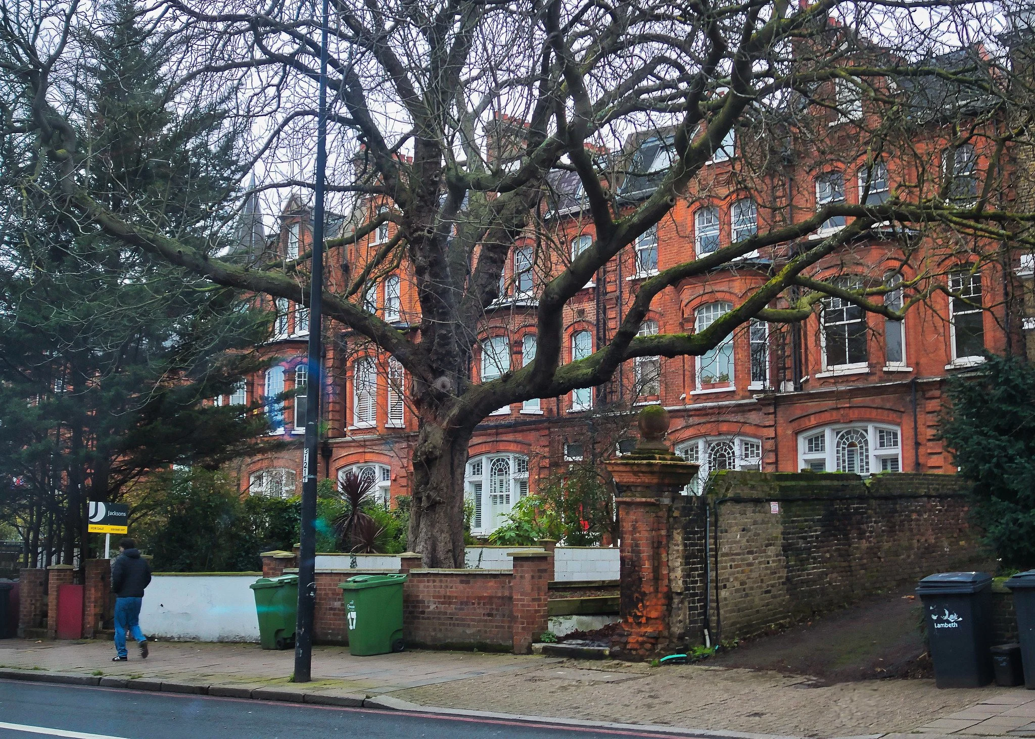 Grand terraced houses, Clapham Road