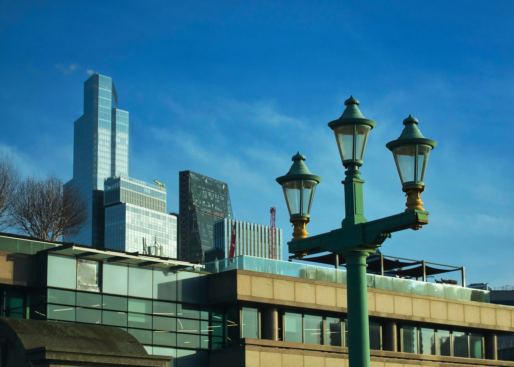 City view from Southwark Bridge