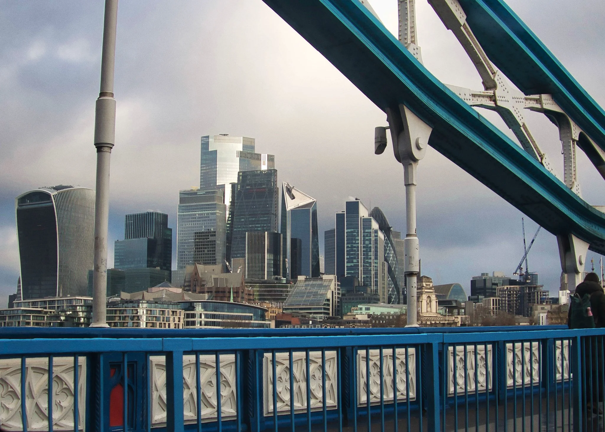 City of London from Tower Bridge