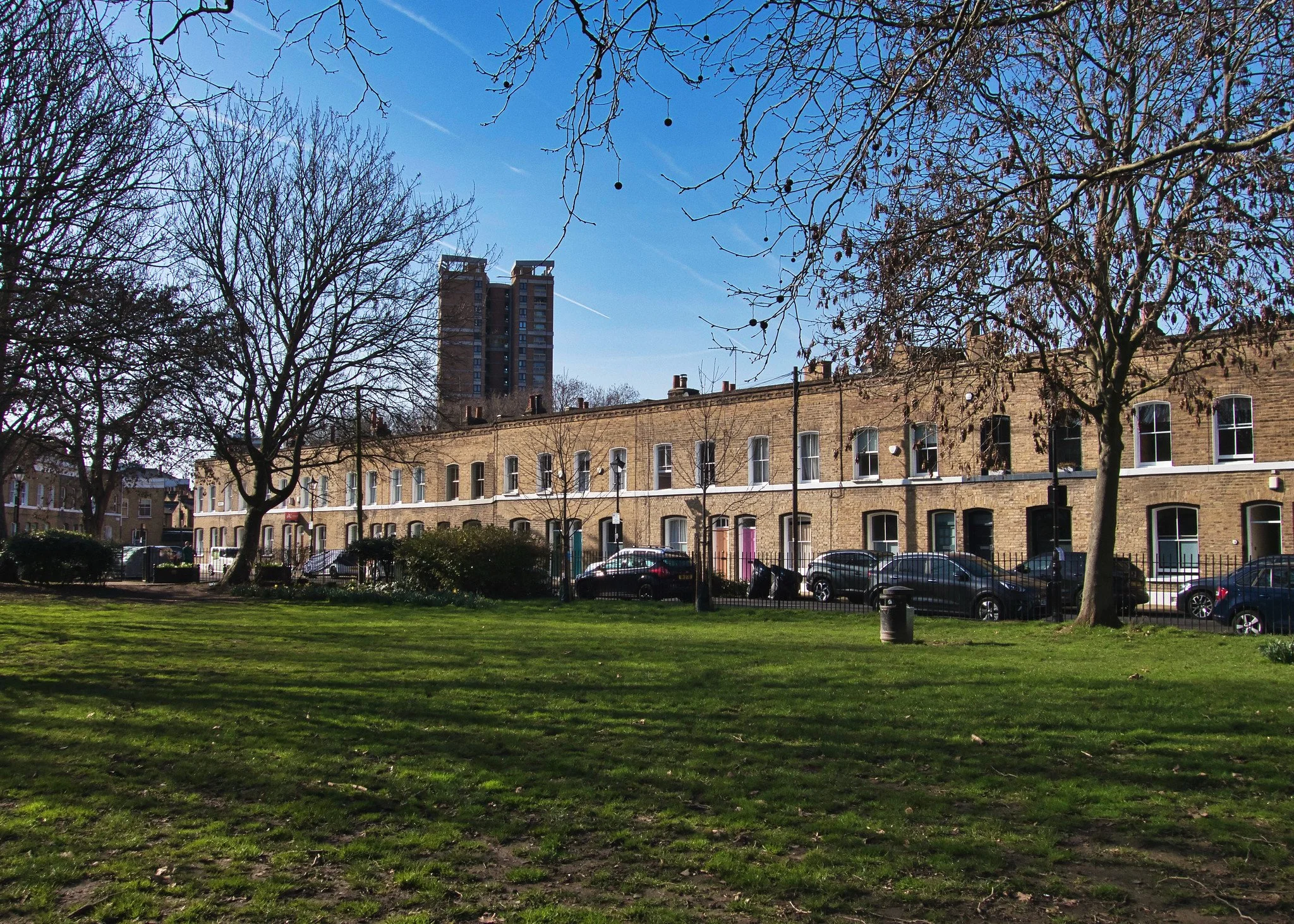 View from Jesus green, London E2