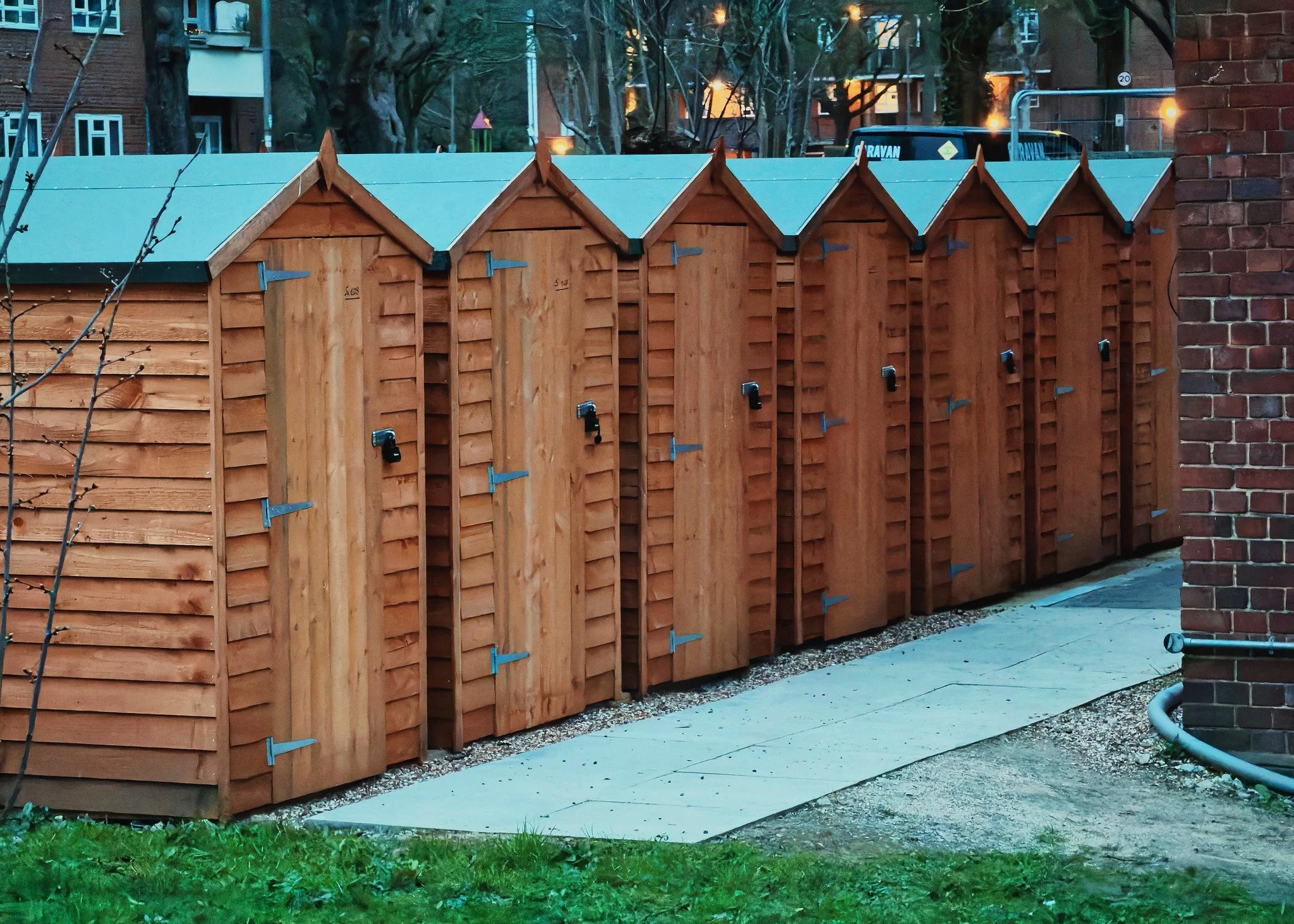 Everyone gets a shed!