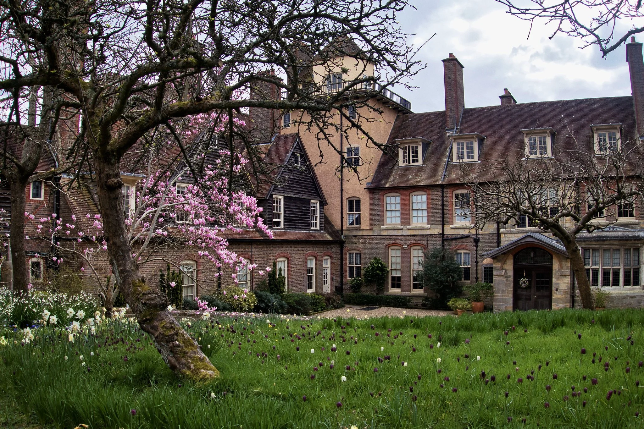 The courtyard at Standen House