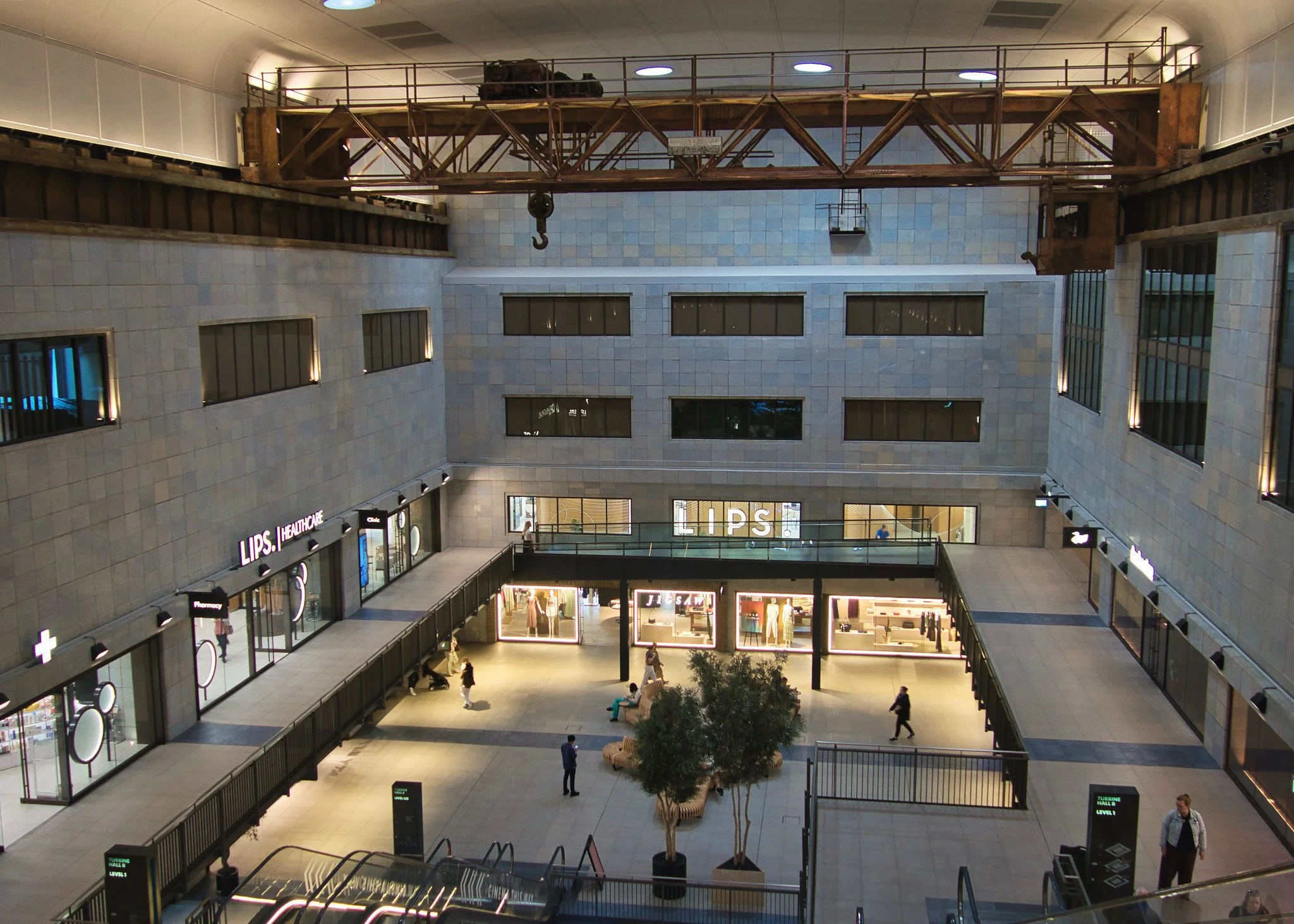 Turbine hall