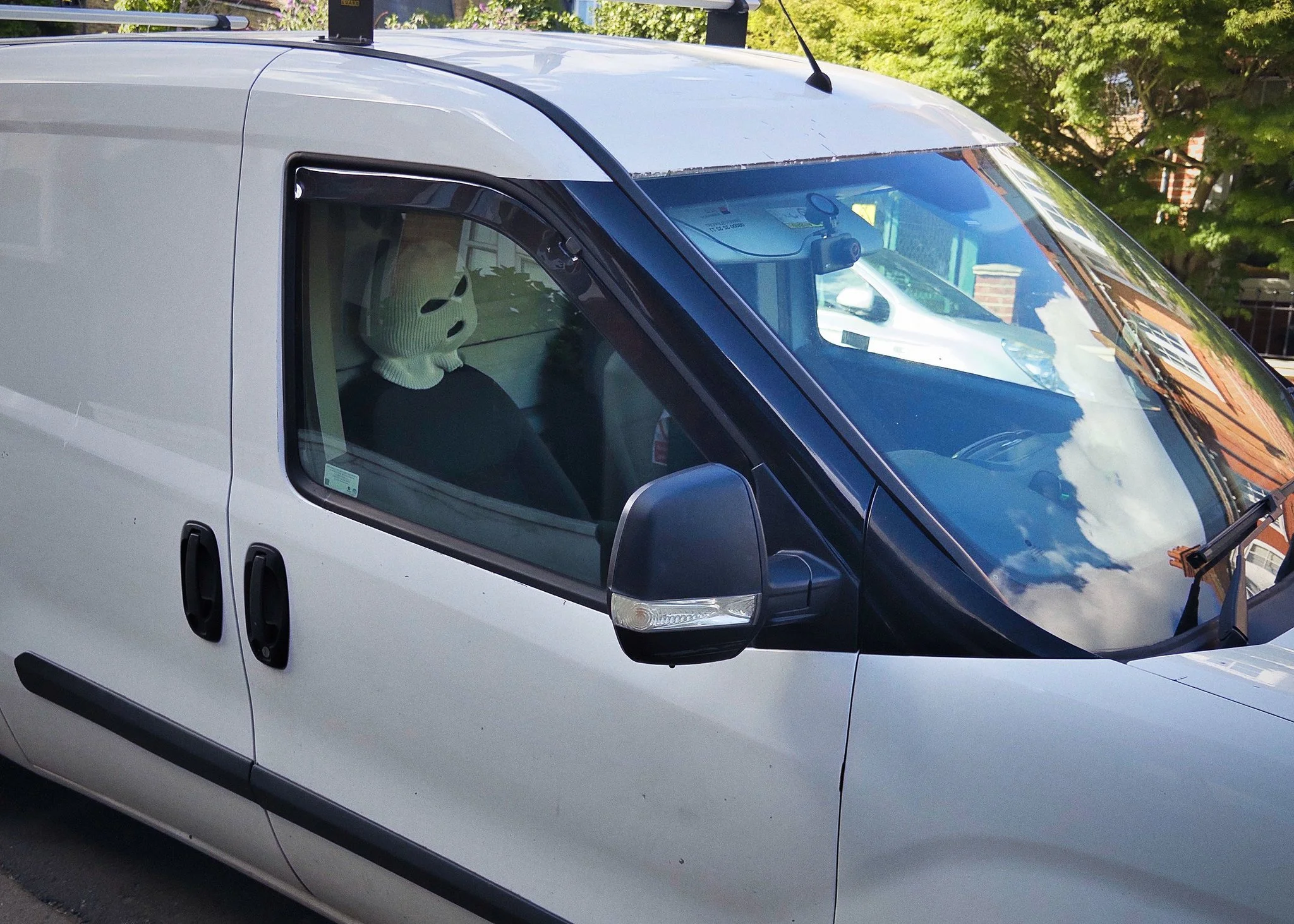I did a double-take as I passed this van