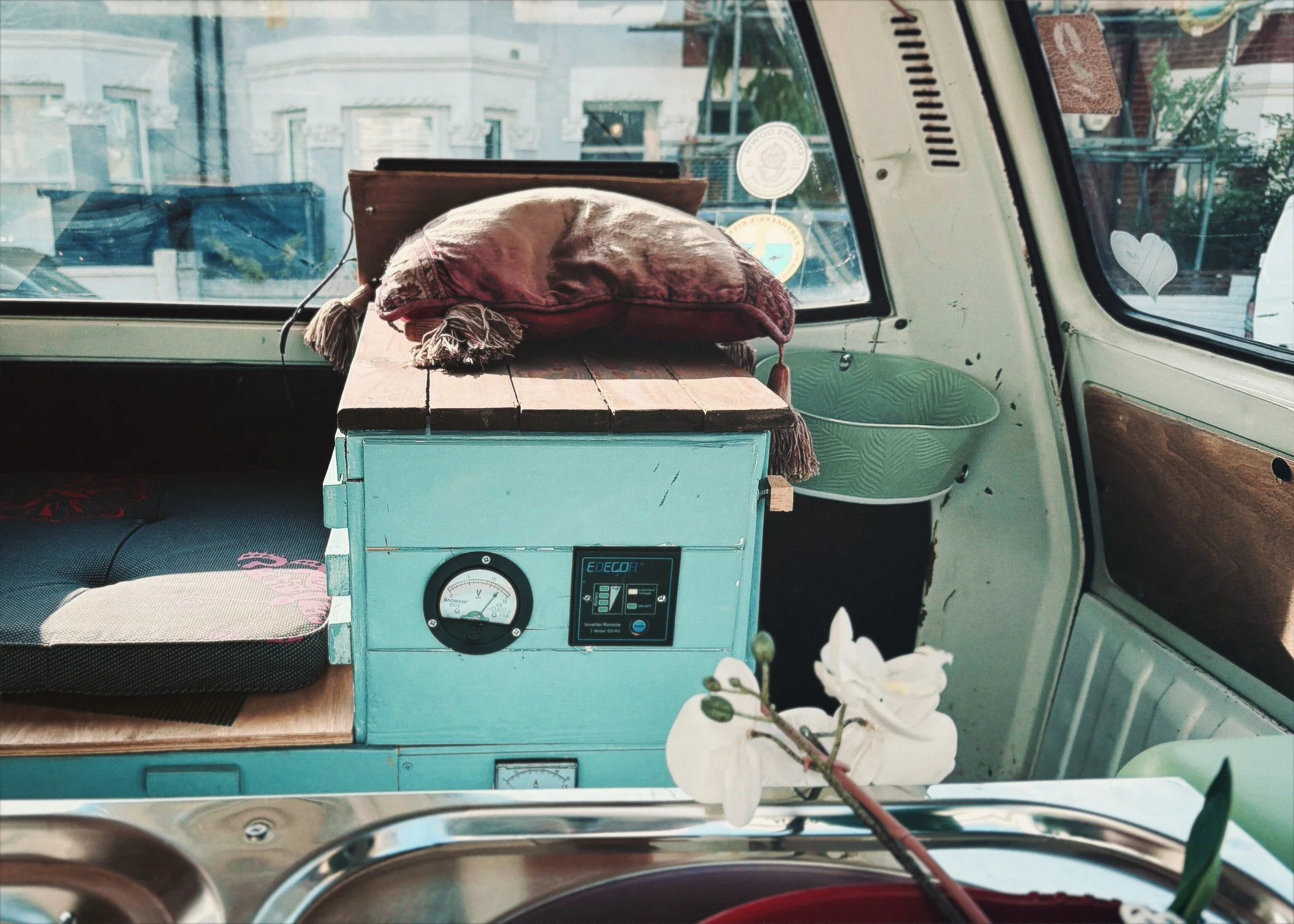 HiAce camper interior