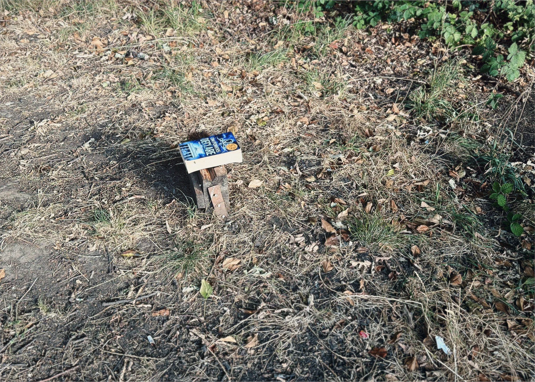 A book left behind