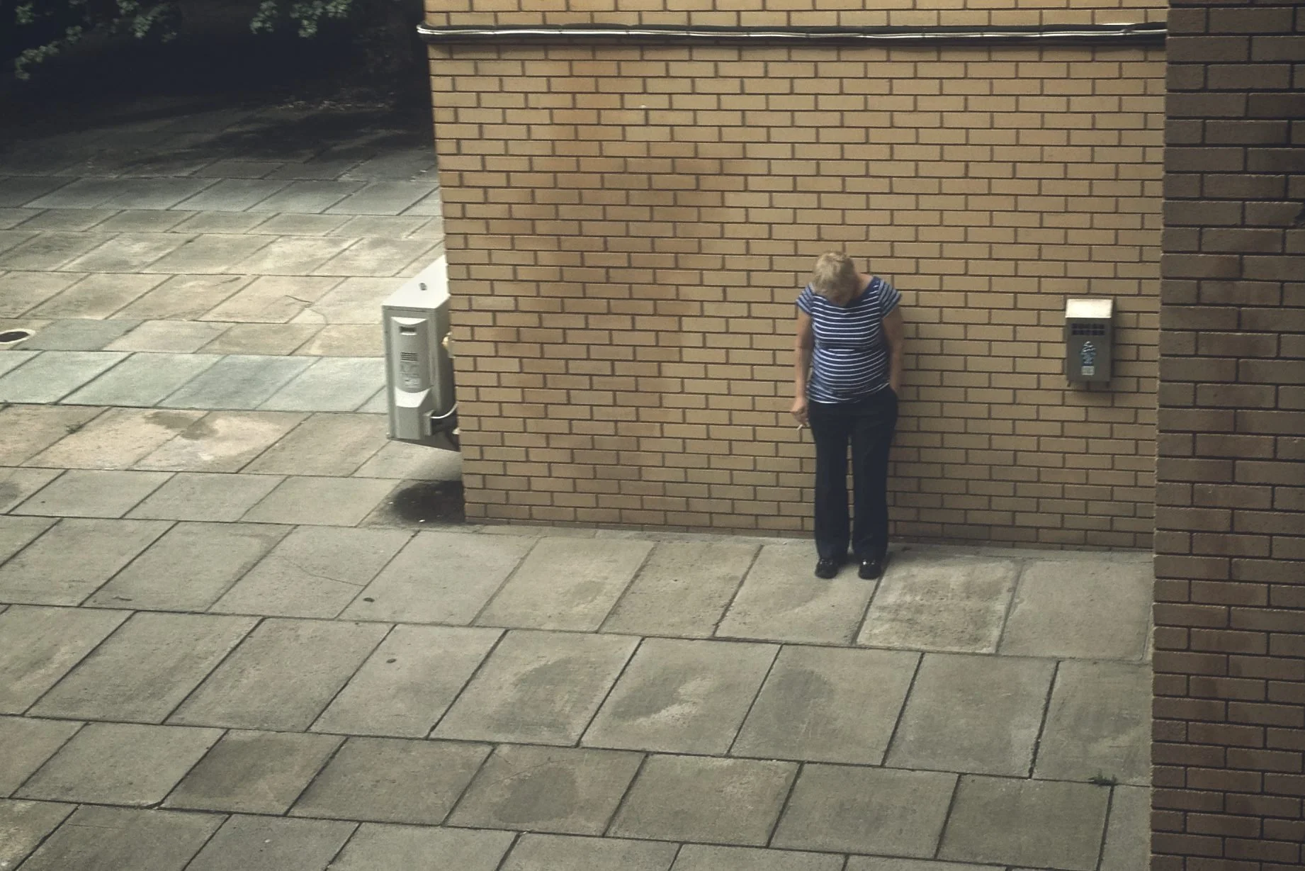Lone smoker