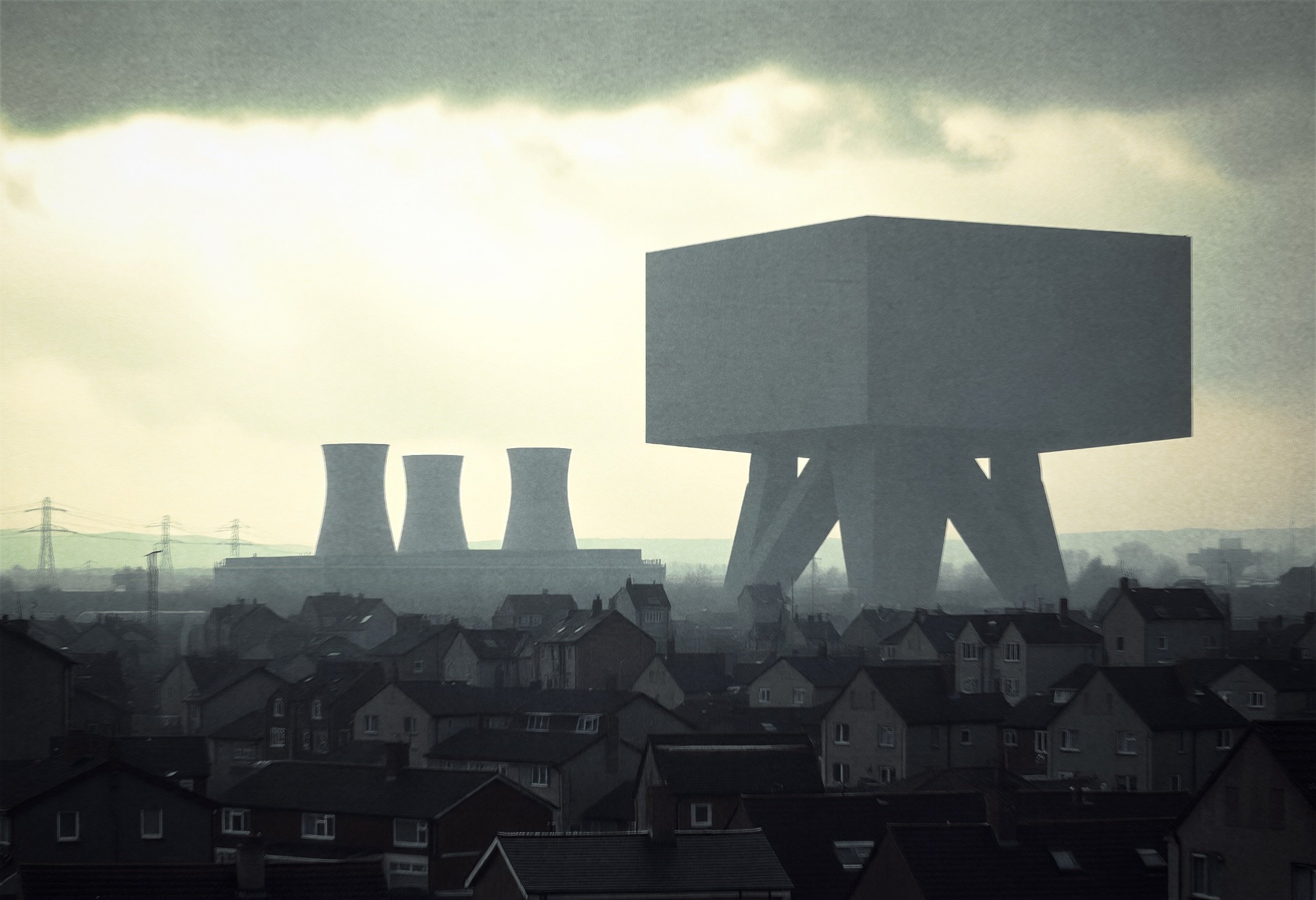 Power station and megastructure
