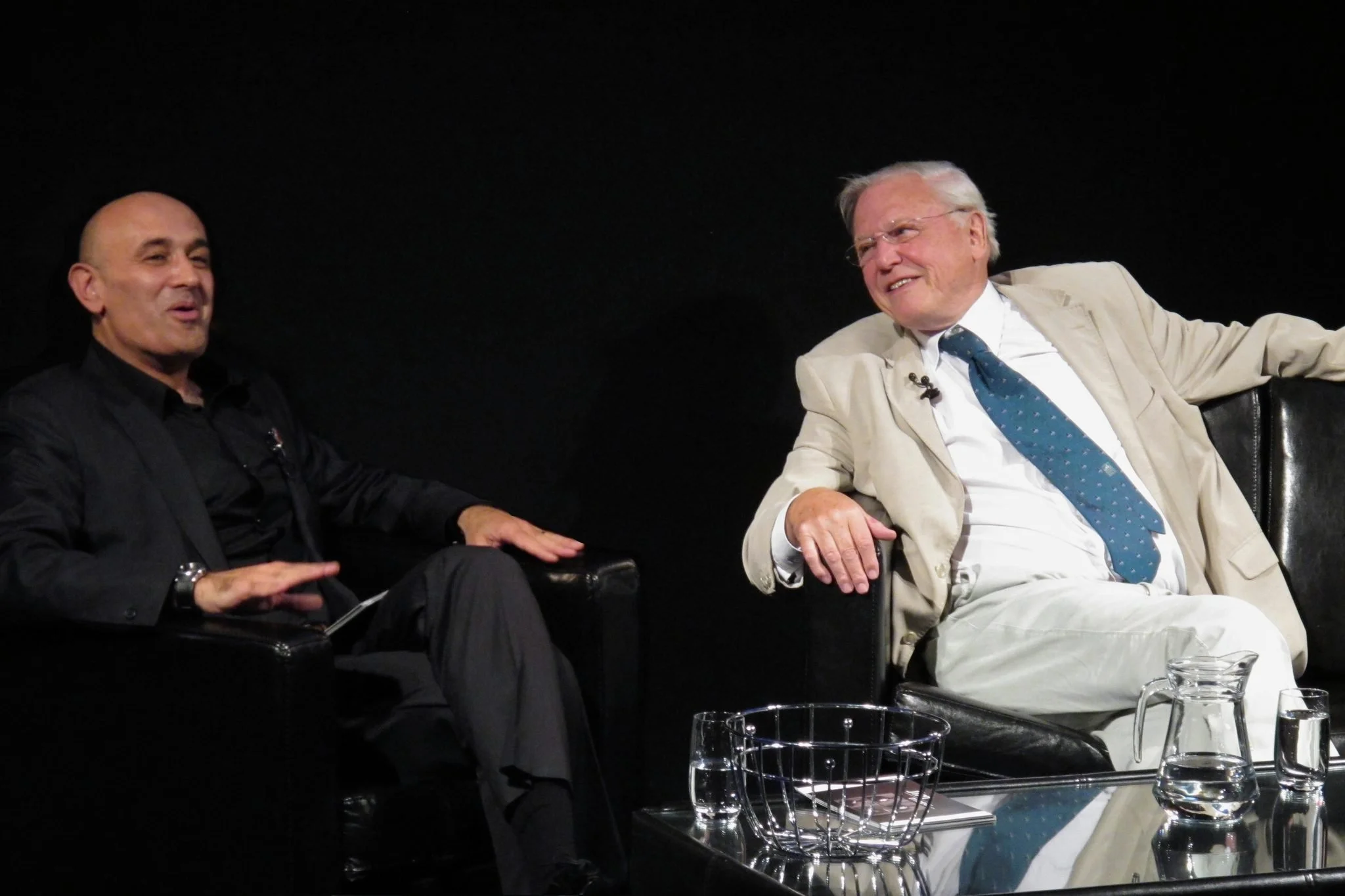 Prof. Jim Al-Khalili and Sir David Attenborough