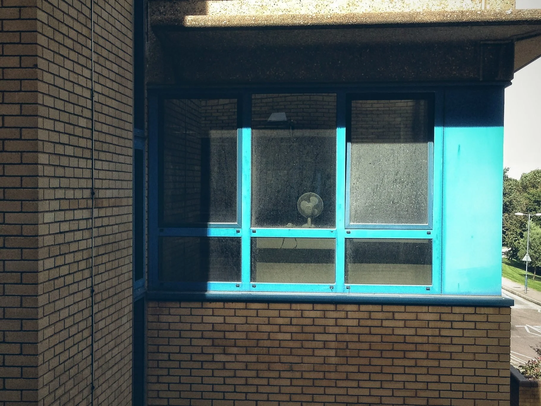 Turquoise windows