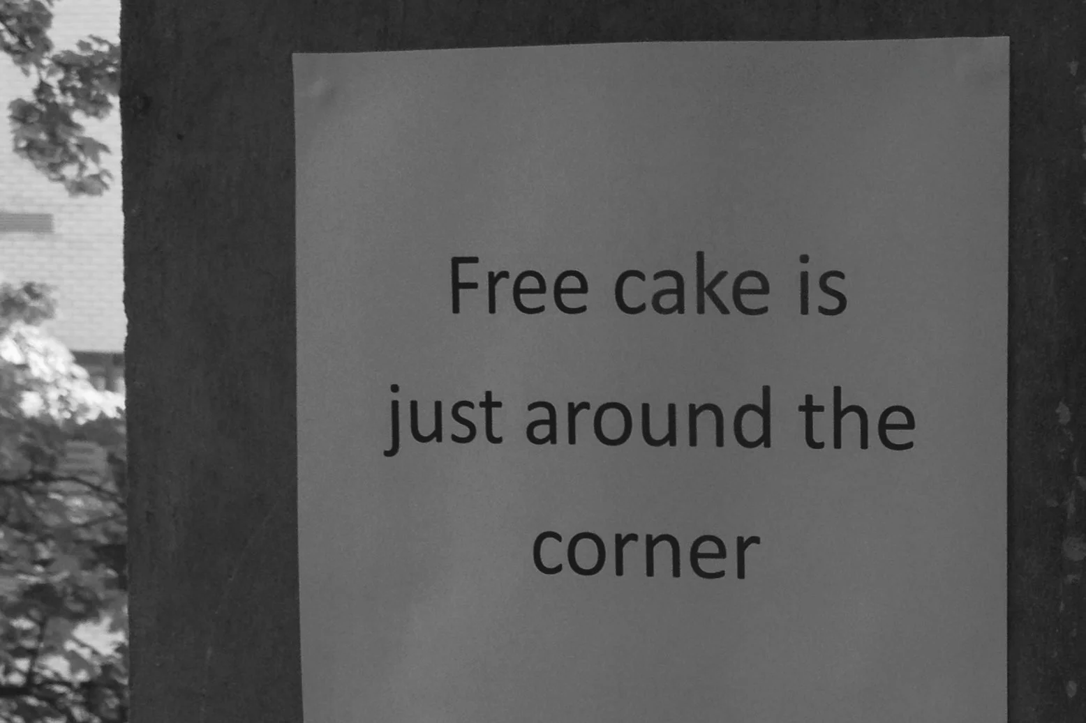Free cake is just around the corner