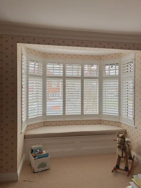 Window seat with foam inner and bespoke cushion cover