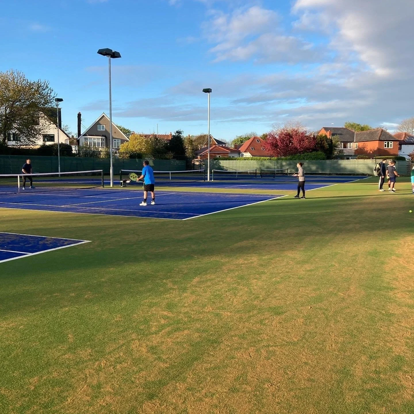 Sphynx Tennis Club Courts in Merseyside