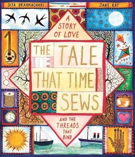 Multixoloured book cover of The Tale That Time Sews