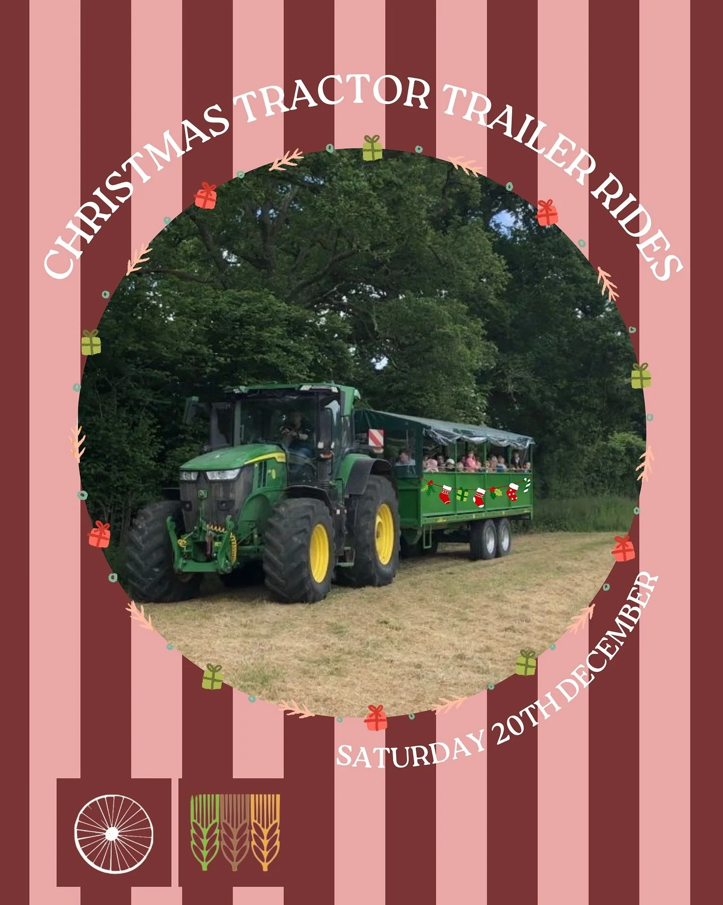 @theyard_hampshire X @newhousefarmpartnership Christmas Tractor Trailer Rides 🎄🚜

Kick the Christmas festivities off with the family +  come along for a free tractor ride on the New House Farm tractor trailer.

Tractor rides will take place from 10