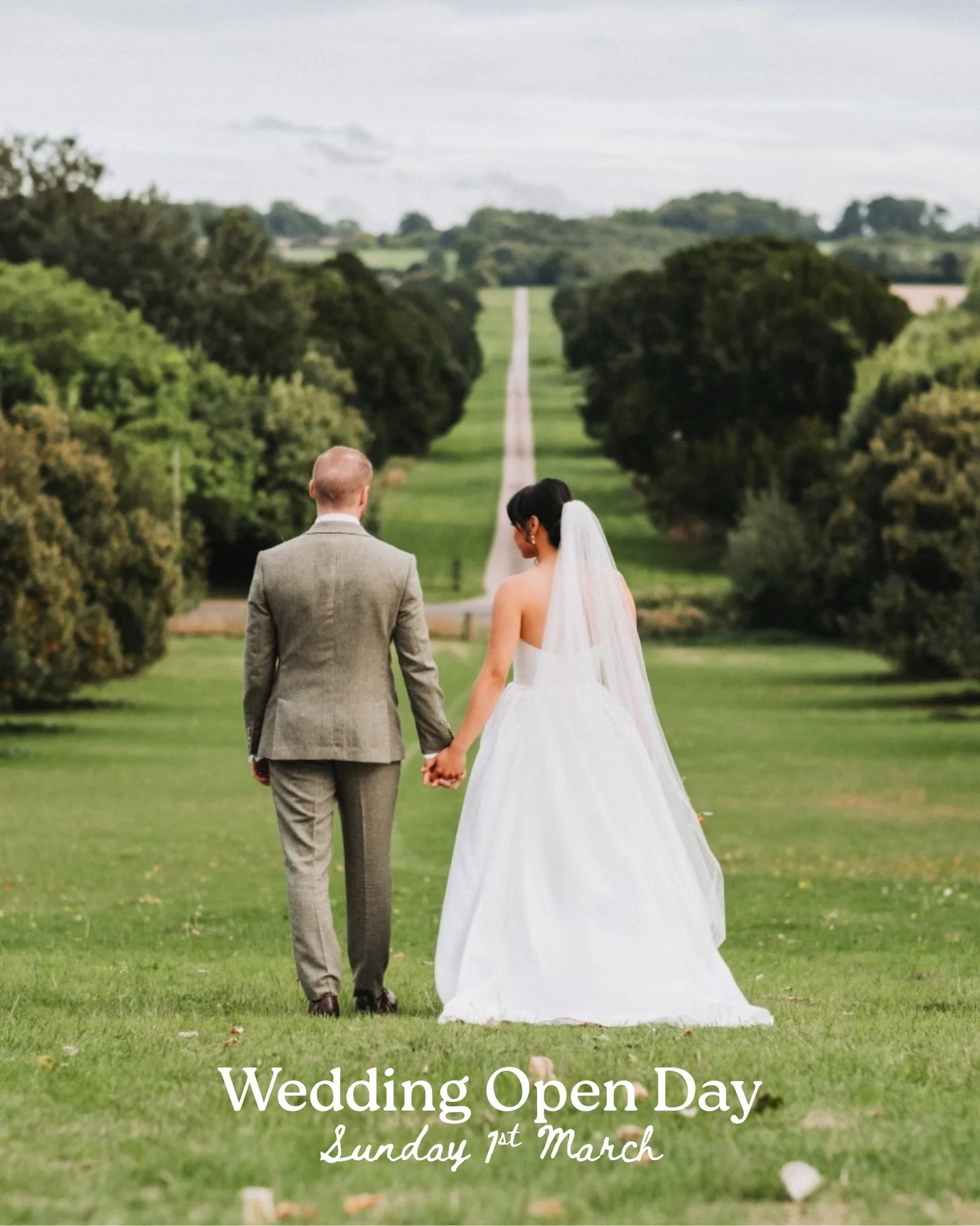 On Sunday 1st March, we&rsquo;re welcoming couples to our Wedding Open Day - a chance to explore our rustic, pared-back spaces, enjoy the parkland views, + imagine how your day could look with us 🕊️

Meet our wedding coordinator, Danielle, who will 