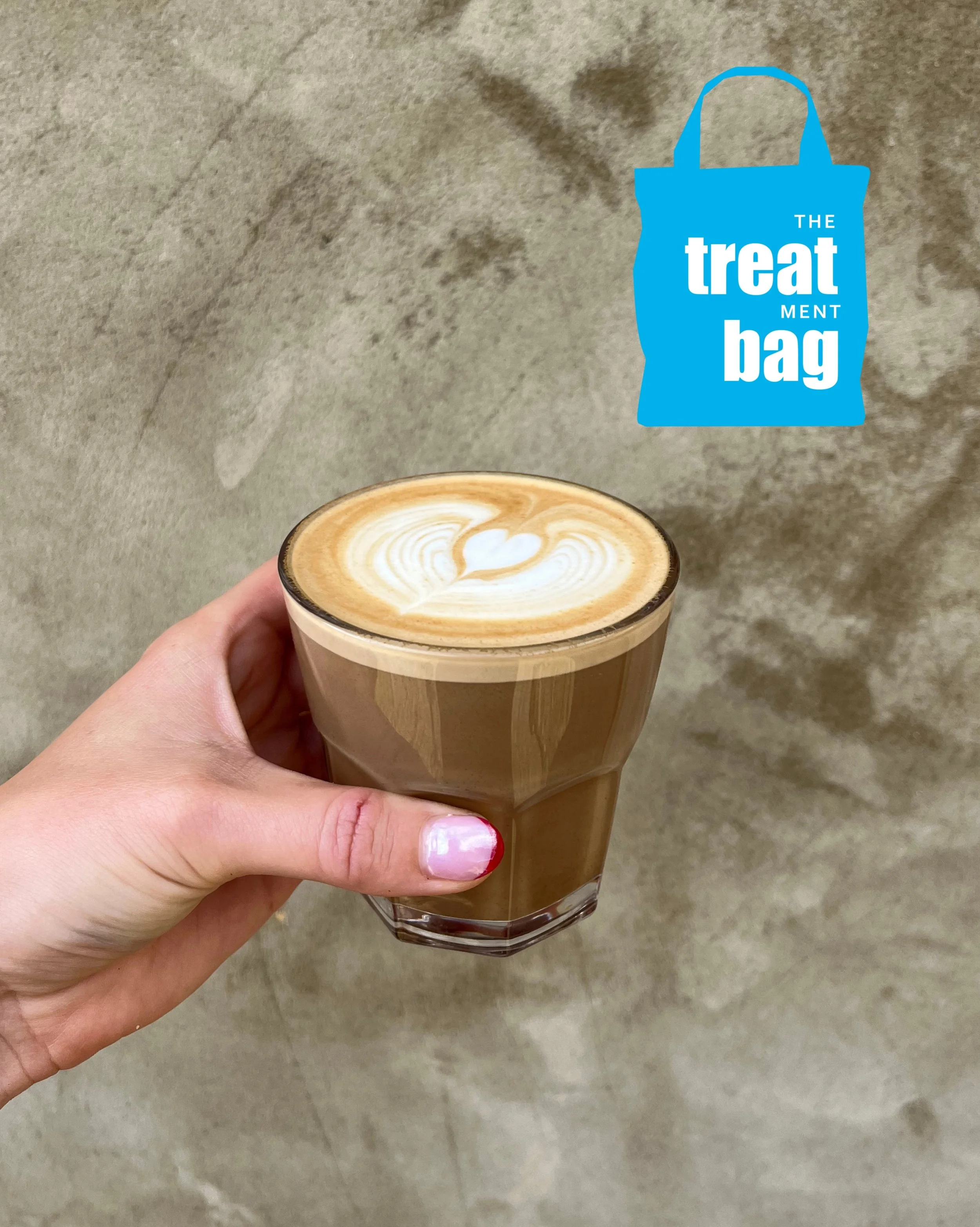 Today, October 10th, we&rsquo;re supporting @treatmentbag 🩵

20% of all coffee sales will go towards helping Treatment Bag provide thoughtful luxury gift bags to NHS cancer patients going through treatment. 

Pop in for your weekend coffee + help us