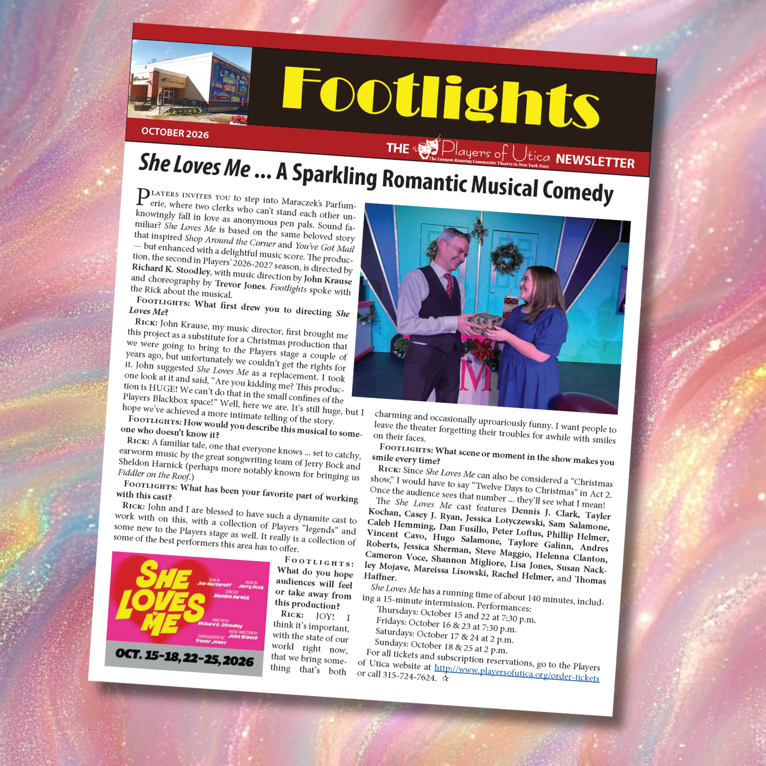 October Footlights