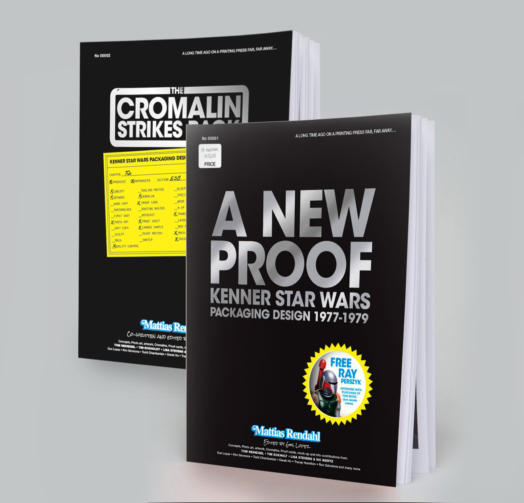 THE CROMALIN STRIKES BACK Kenner Star Wars Packaging Design 1980-1982 
