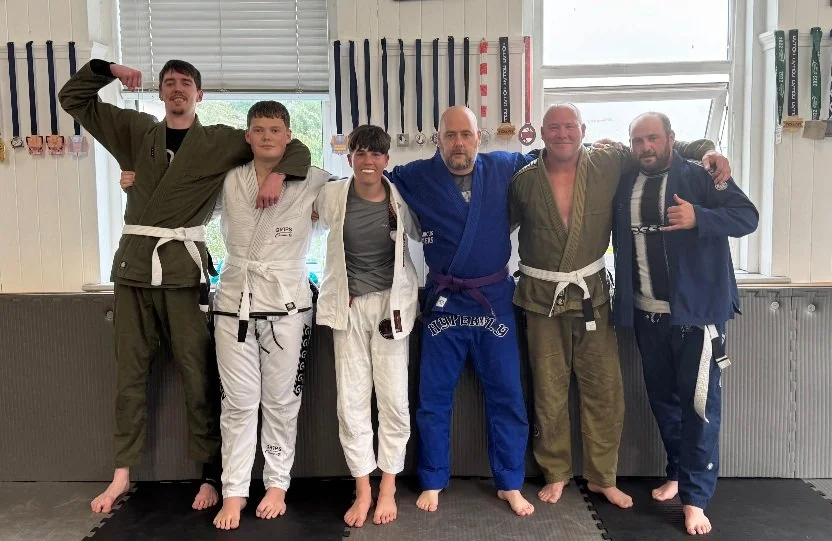 The Dungeon Consett BJJ end of class photo 18th July 2026