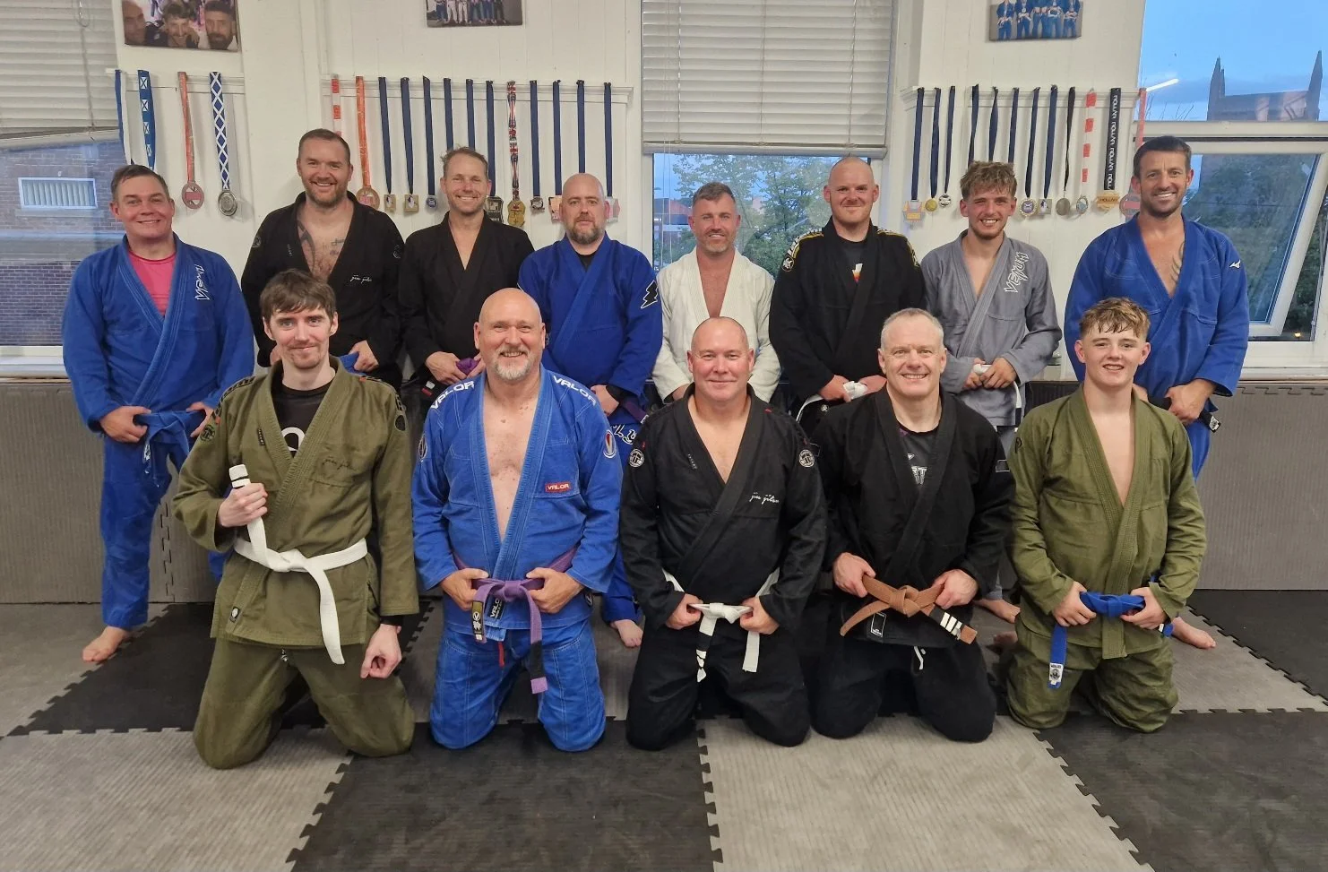 BJJ end of class training photo — 20 Aug 2026 at The Dungeon BJJ Consett