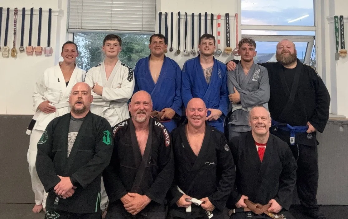 BJJ end of class training photo — 04 August 2026 at The Dungeon BJJ Consett