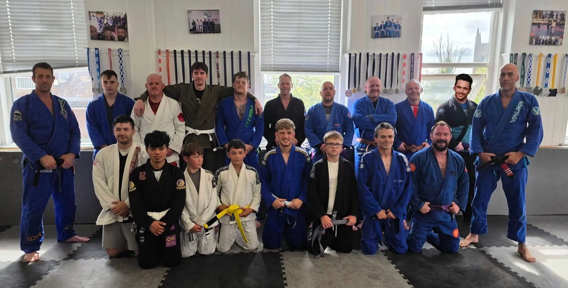 BJJ end of class training photo — 15 Aug 2026 at The Dungeon BJJ Consett