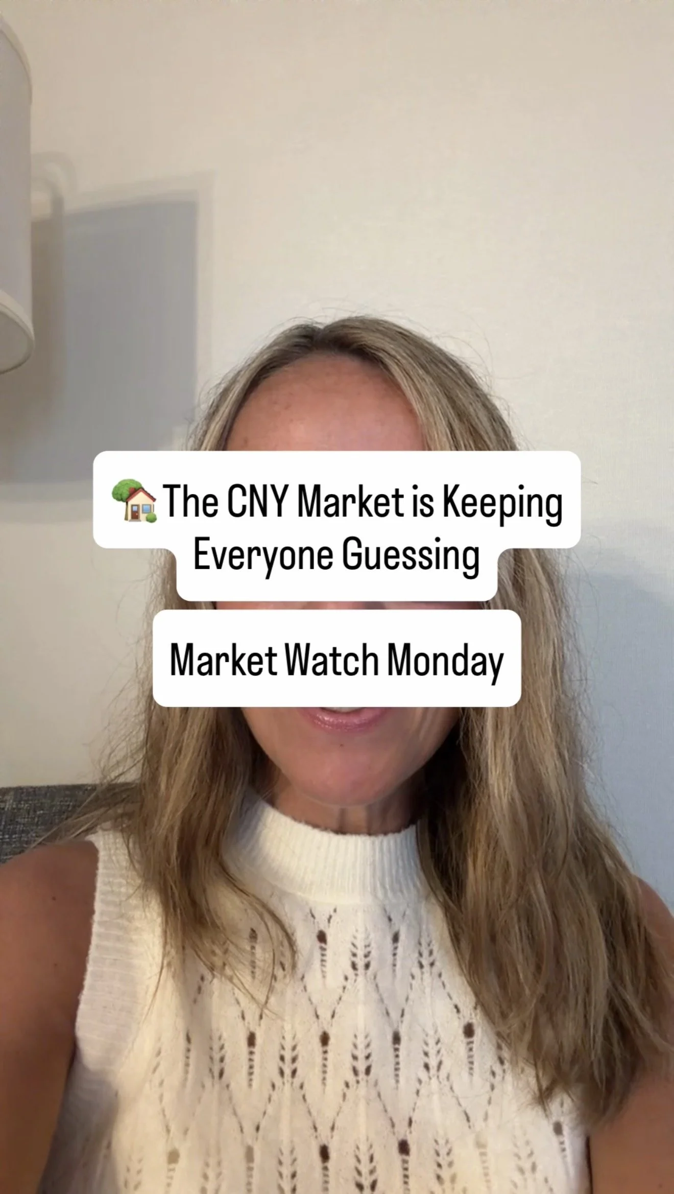 Right now, the market is unpredictable.