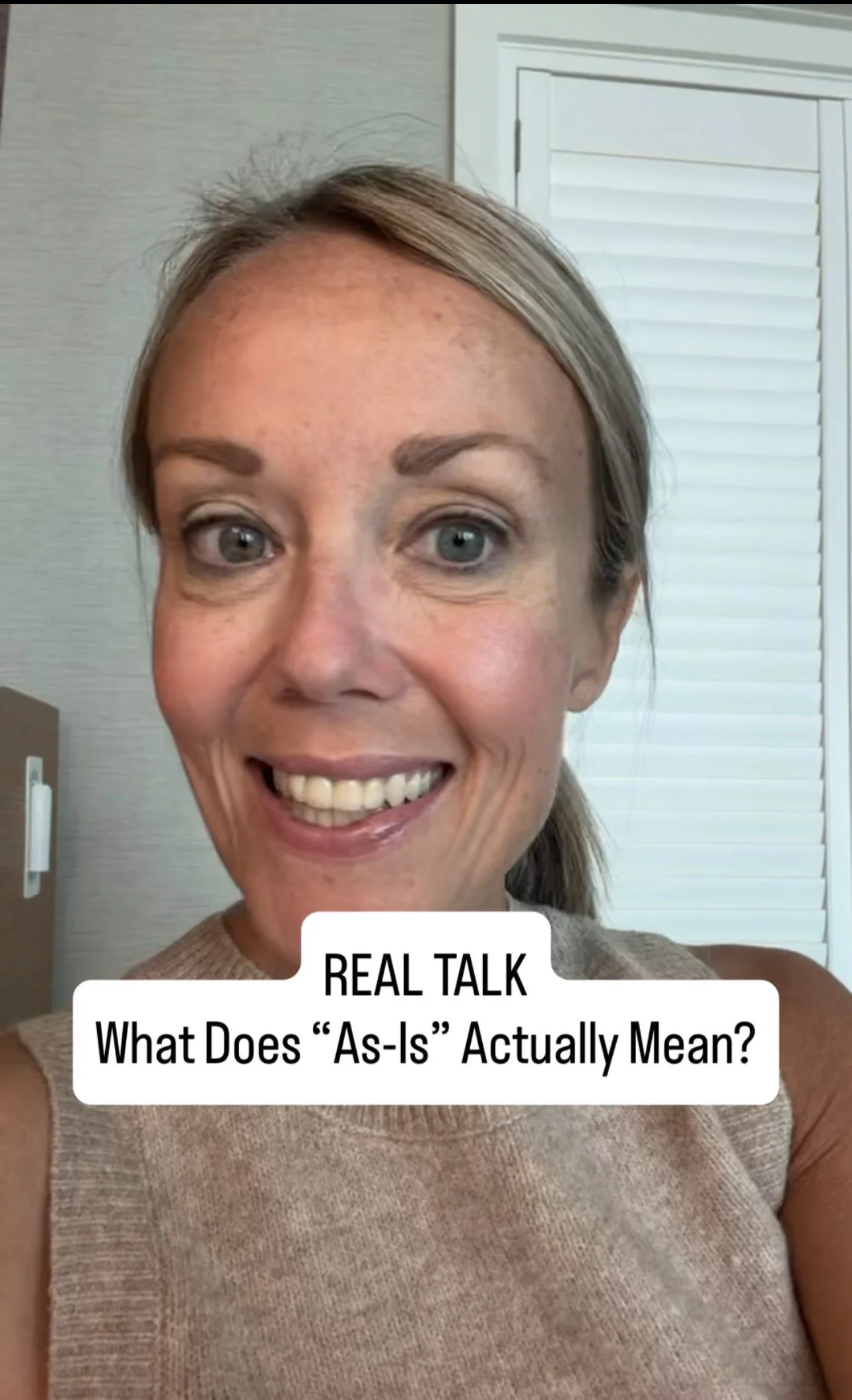 What Does “As-Is” Actually Mean When Buying a House?