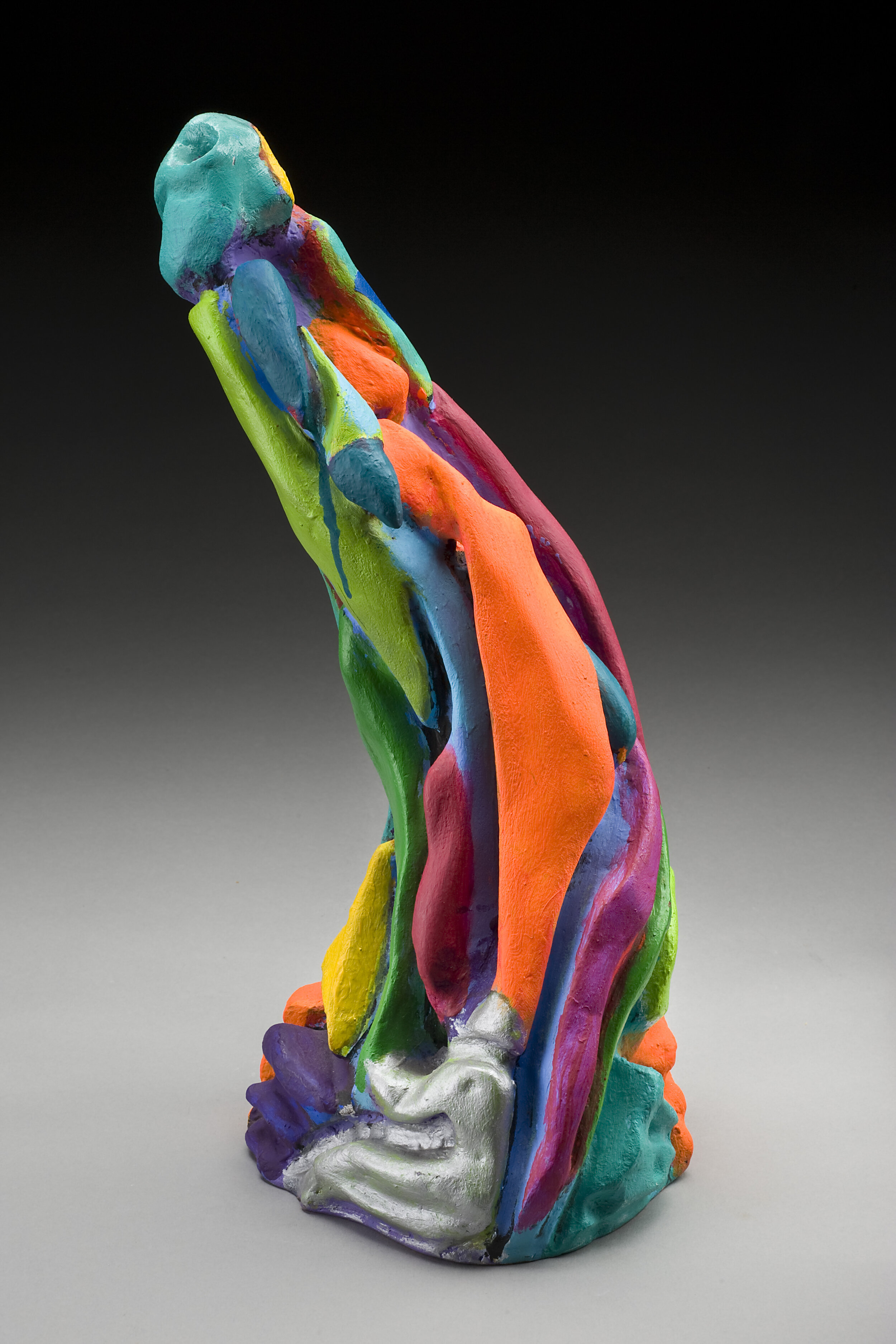 Member of the Wedding, ceramic and acrylic, 11” x 7” x 18”