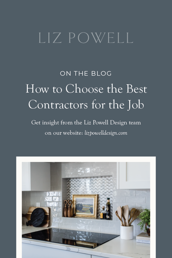 Trusting Liz Powell Design is a great way to end up with contractors who will do a wonderful job on your custom home. They will take the guesswork out of the process.&nbsp;  #ContractorTips #LizPowellDesign #NorthernUtahInteriorDesigner #newbuild #d