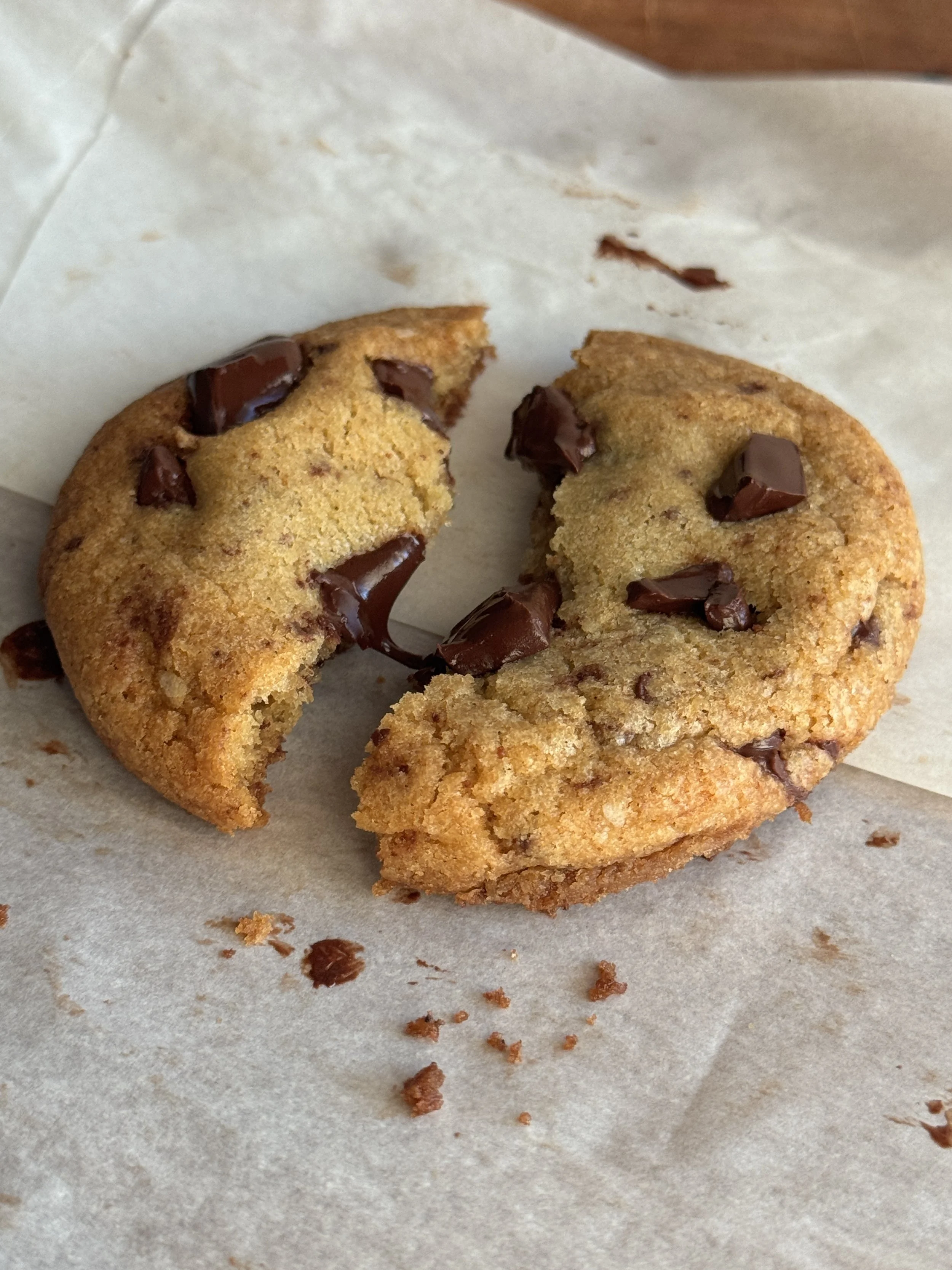 Salted Brown Butter Chocolate Chip Cookie