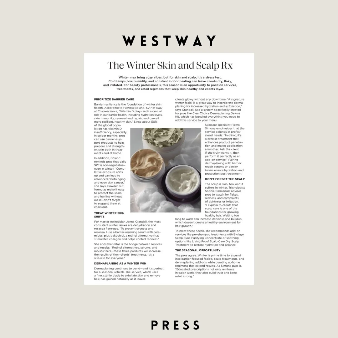 Thank you @saloncentric for featuring @pietrosimoneofficial in the Winter issue.