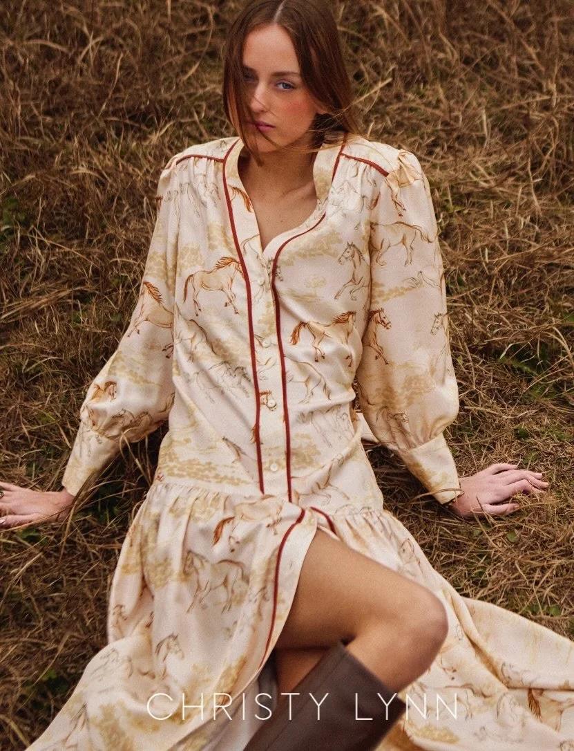 Woven West, a capsule collection from @christylynncollection | &ldquo;This is my love letter to Texas, my home for the past seven years. The energy of the Year of the Horse moves through the collection as a shared symbol across cultures, connecting E