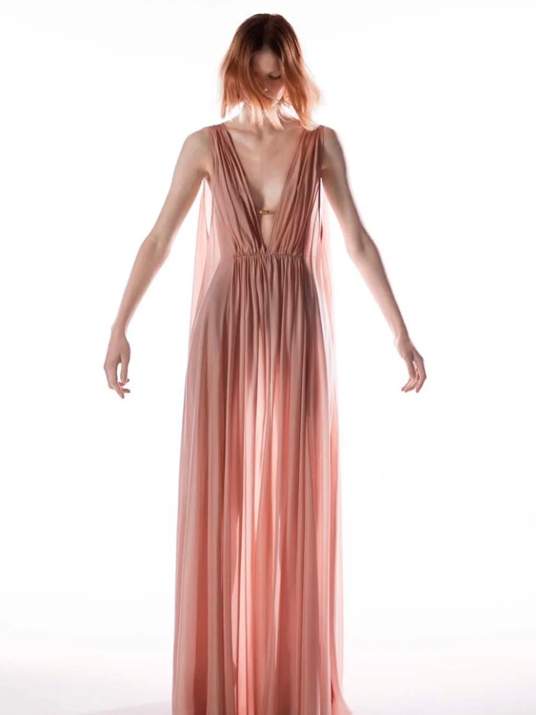 The Angelina Silk Maxi dress from @temilyofficial Collection 2, coming soon to TEMILY.com and available to pre-order on @modaoperandi now ✨