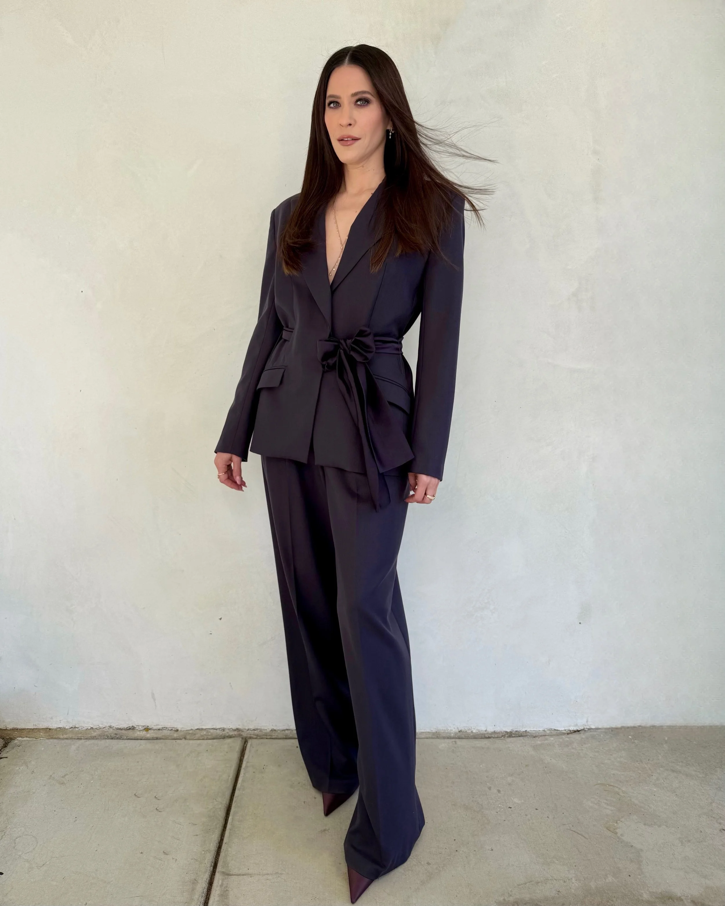 ✨ @jackietohn wore @katehundley to Nobody Wants This&rsquo; FYC event at Hammer Museum on May 22 in Los Angeles | styled by @lauraschuffman