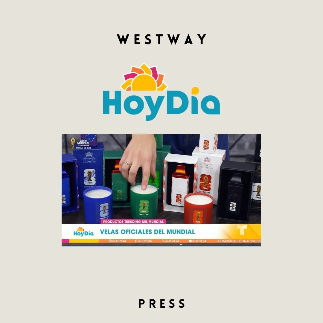 Host @hellojonsalas featured @literiecandle @fifaworldcup collaboration on his segment for @hoydia this week! The tournament is right around the corner! ⚽️