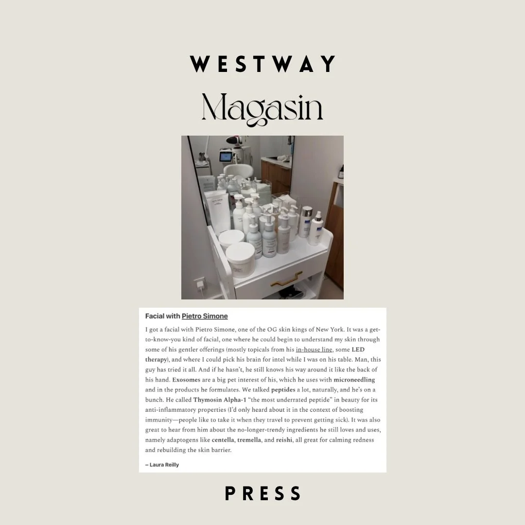 @laurareilly___ discusses her facial with @pietrosimoneofficial in the most recent issue of @hightouchbymagasin, the longevity and aesthetics vertical of her amazing substack @magasin.ltd ✨✨