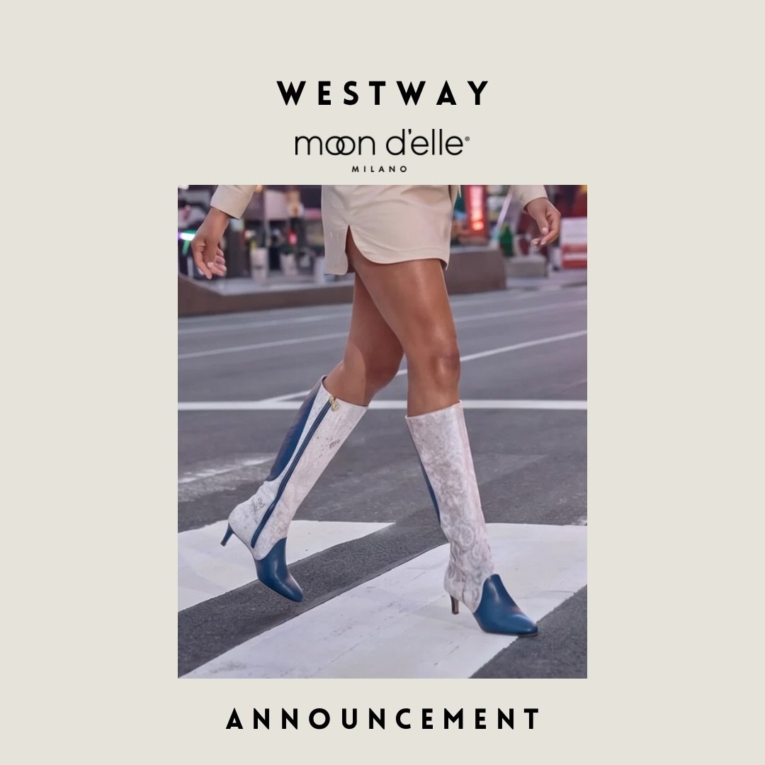 Westway is excited to announce our newest client: @moondellecollection! 👢👠🥿

Moon d&rsquo;elle is a sister-founded modern luxury house rooted in Italian craftsmanship and inspired by the rhythm of New York. The brand creates timeless footwear defi
