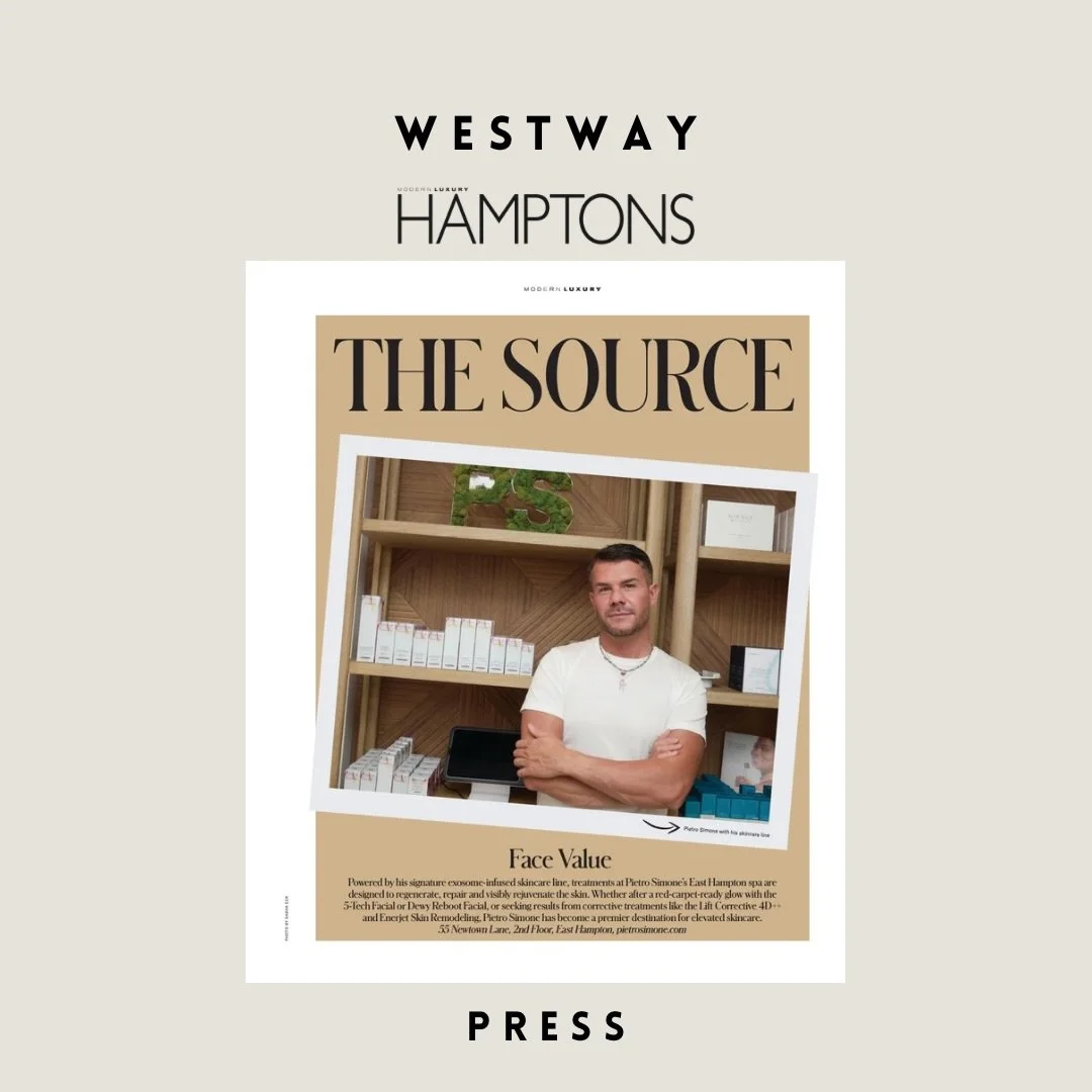 @pietrosimoneofficial featured in @hamptonsmag final Summer issue ✨