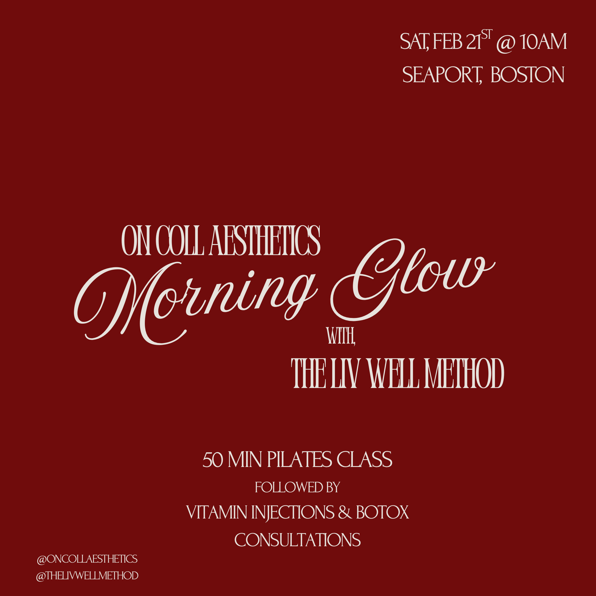 Morning Glow w/On Coll Aesthetics 2/21